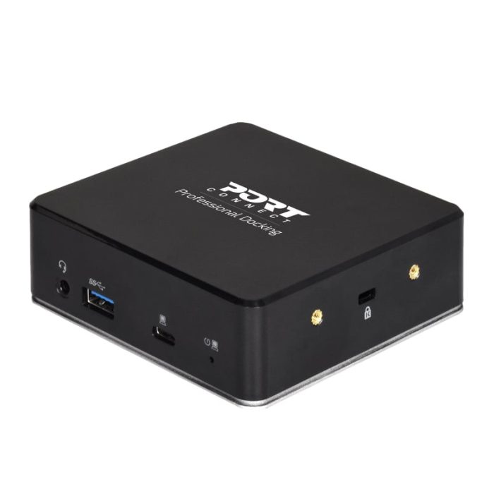 Port USB Type-C to 1 x RJ45|2 x USB3.1 Gen1|2 x HDMI|1 x Type-C|1 x USB3.1 Gen1 | Apple Charging 2.4A|1 x Aux Dock - Black Black