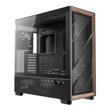 Antec FLUX PRO E-ATX Full Tower Gaming Chassis – Black Black