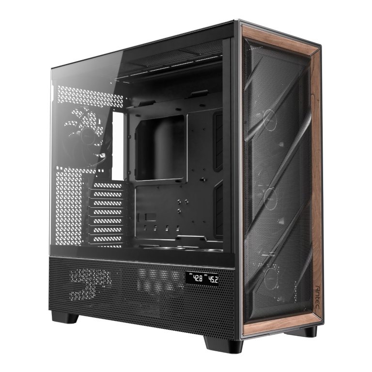 Antec FLUX PRO E-ATX Full Tower Gaming Chassis – Black Black