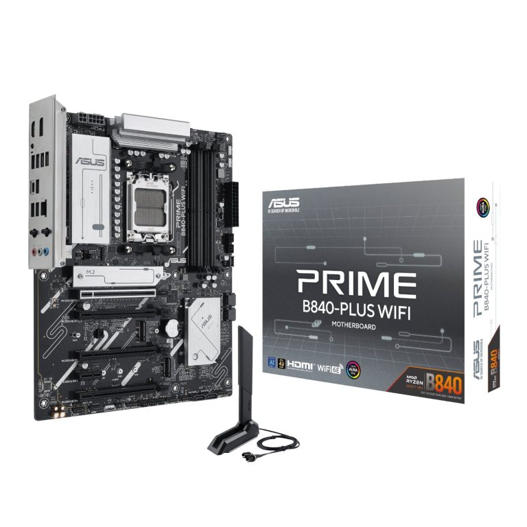 Asus PRIME B840-PLUS WIFI AMD AM5 ATX Gaming Motherboard Black