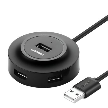 UGREEN 4-IN 1 USB 2.0 Hub (20777) - Black Black