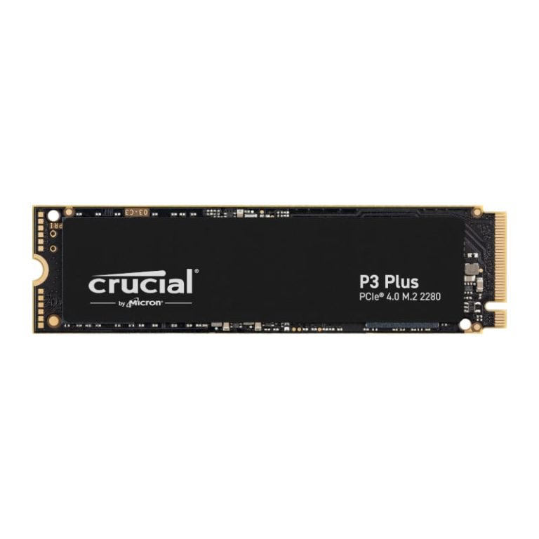 CRUCIAL SSD P3 PLUS M.2 NVME 1TB Black