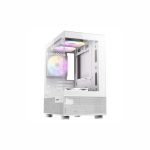 Antec CX200M Elite Micro-ATX | ITX RGB Mini-Tower Gaming Chassis - White -