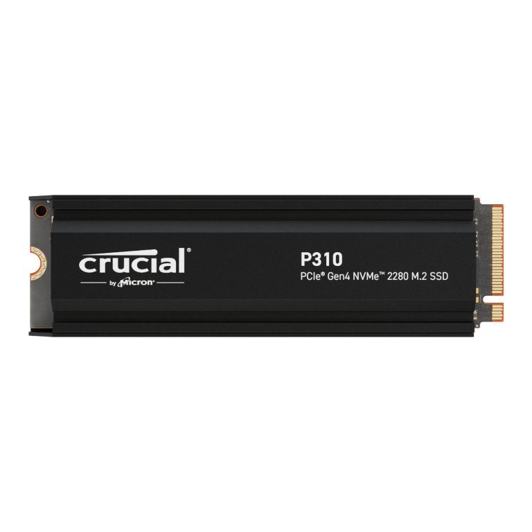 Crucial P310 1TB M.2 NVMe SSD with Heatsink Black