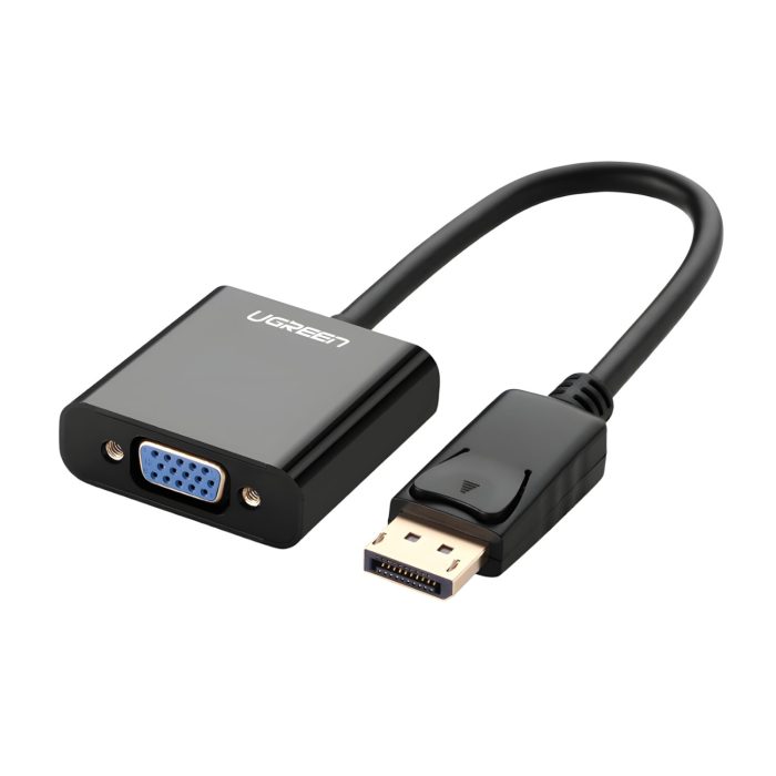 UGREEN DisplayPort Male to VGA Female Converter Black