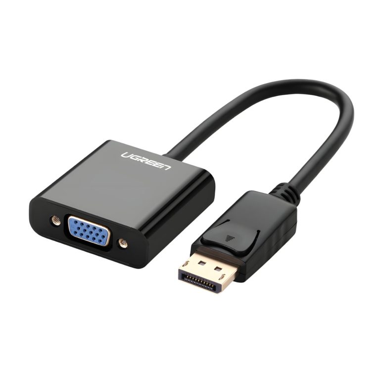 UGREEN DisplayPort Male to VGA Female Converter Black