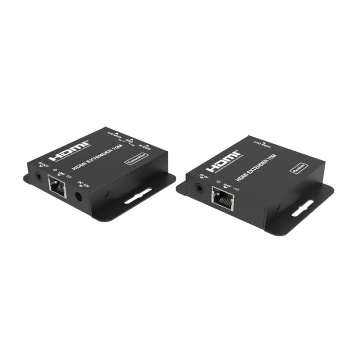 HDCVT HDMI1.4 70m Extender with IR Black
