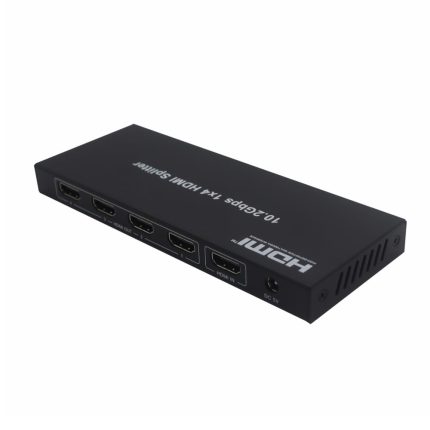 HDCVT 1x4 HDMI 1.4 Splitter 4K with EDID Management Black