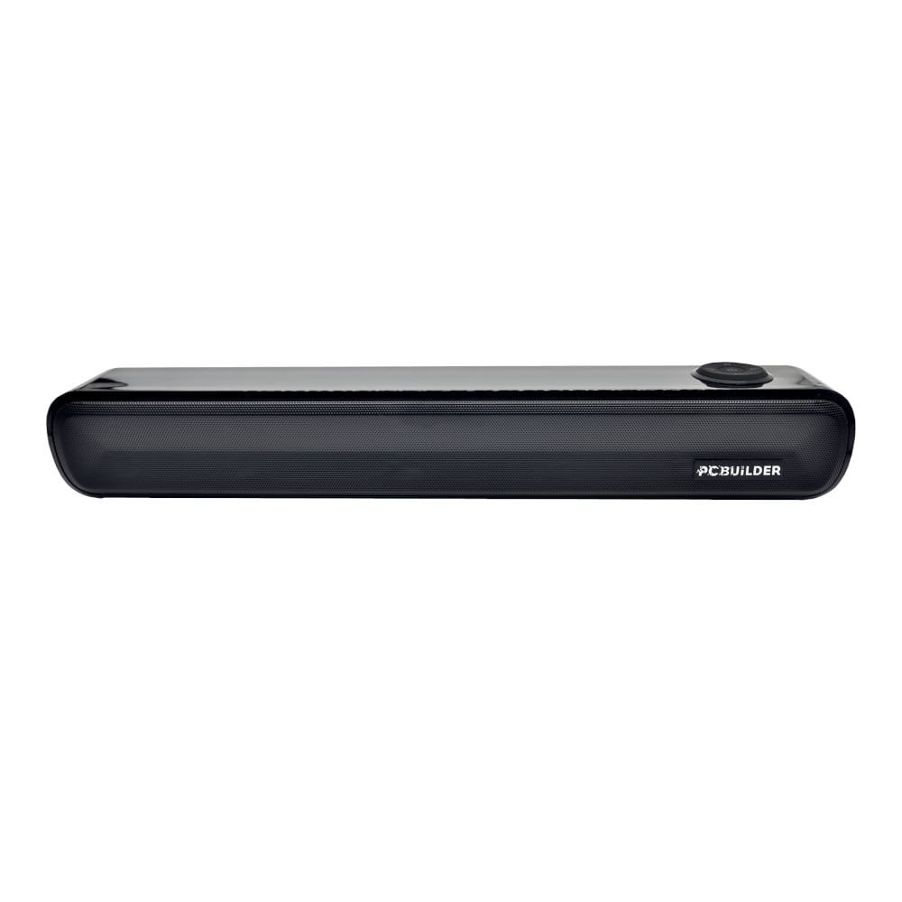 PCBuilder SONIC BOOM Bluetooth Gaming Speaker Black