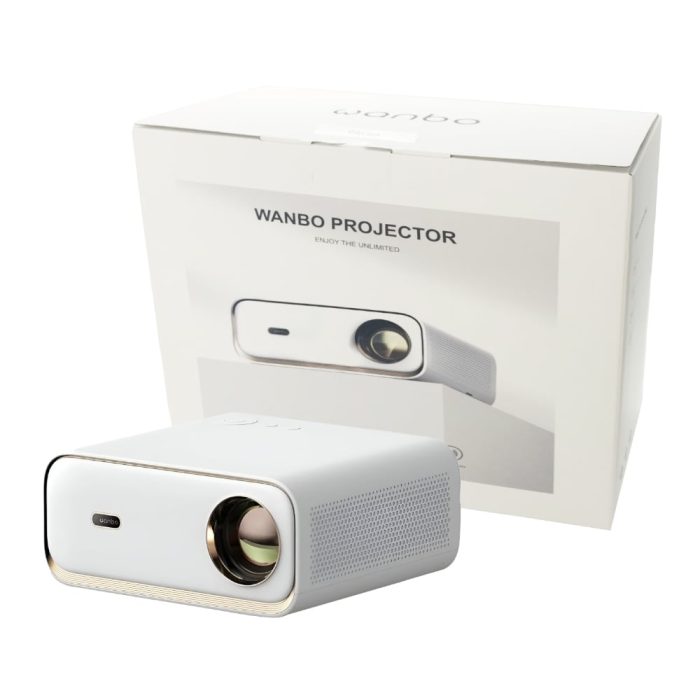 WANBO X5 1080P 1100ANSI Android 9.0 Smart Projector - White White