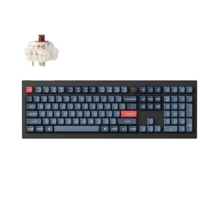 Keychron V6 Max Wireless Custom Keyboard - BROWN Switch -