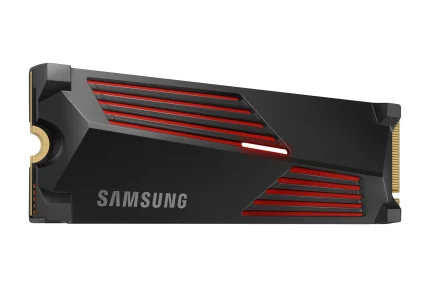 SAMSUNG MZ-V9P4T0CW 990 PRO 4 TB NVMe SSD W/Heatsink - Read Speed up to 7450 MB/s; Write Speed to up 6900 MB/s; Random Read up t - Samsung 990 Pro, 4 TB, M.2, 7450 MB/s
