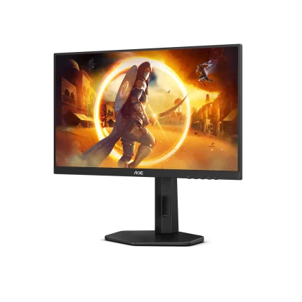 AOC 24G4E Gaming Monitor|23.8 inch|IPS FHD 1920x1080 180hz|1ms|HDMI DP|VESA|300 nits |Adaptive Sync - AOC G4 24G4E, 60.5 cm (23.8"), 1920 x 1080 pixels, Full HD, LED, 1 ms, Black