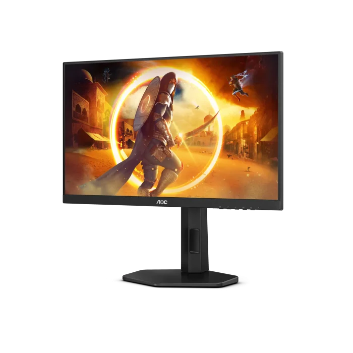 AOC 24G4E Gaming Monitor|23.8 inch|IPS FHD 1920x1080 180hz|1ms|HDMI DP|VESA|300 nits |Adaptive Sync - AOC G4 24G4E, 60.5 cm (23.8"), 1920 x 1080 pixels, Full HD, LED, 1 ms, Black
