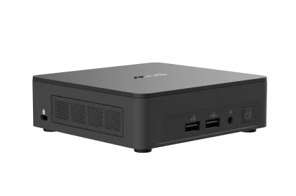 Intel NUC/i7 1360P/Dual Mem Slot DDR4/SSD M.2 22x80 & M.2 22x42 Slot/Iris/ 2 X HDMI&TB/ 3 x USB/WIF/BT/Lan/Audiojack - ASUS NUC 13 RNUC13ANKI700002I, UCFF, Mini PC barebone, DDR4-SDRAM, Ethernet LAN, Wi-Fi 6E (802.11ax), 120 W
