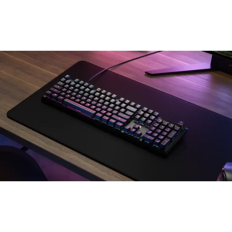 Corsair K70 CORE RGB Mechanical Gaming Keyboard - CORSAIR Red Linear Switches - Corsair K70, Full-size (100%), USB, Mechanical, Black