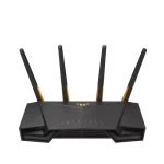 ASUS ROUTER/Gaming/2402Mbp+574Mbps/2.4GHz2x2/5GHz2x2 /1xWAN/4xLAN/. 1xUSB/AiMesh/AiProtection/VPN/Instant Guard/ - ASUS TUF Gaming AX3000 V2, Wi-Fi 6 (802.11ax), Dual-band (2.4 GHz / 5 GHz), Ethernet LAN, Black, Orange, Tabletop router