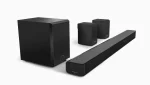 HISENSE AX5100G 5.1ch Soundbar; Dolby Atmos; 5.1 Surround Sound; 340W Output Power; Bluetooth 5.0; - Hisense AX5100G, 5.1 channels, Bass, Movie, Music, 340 W, Active subwoofer, Wireless, 60 W