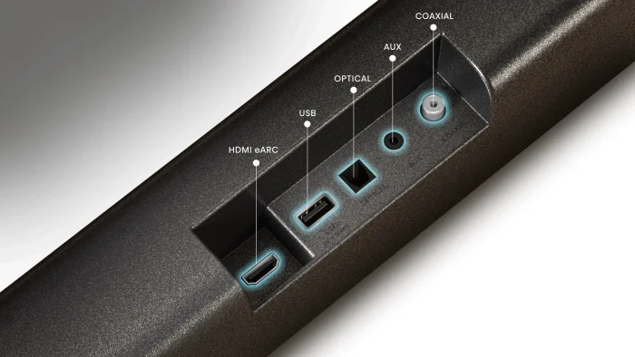 HISENSE AX5100G 5.1ch Soundbar; Dolby Atmos; 5.1 Surround Sound; 340W Output Power; Bluetooth 5.0; - Hisense AX5100G, 5.1 channels, Bass, Movie, Music, 340 W, Active subwoofer, Wireless, 60 W