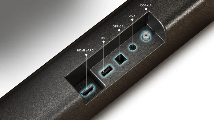 HISENSE AX5100G 5.1ch Soundbar; Dolby Atmos; 5.1 Surround Sound; 340W Output Power; Bluetooth 5.0; - Hisense AX5100G, 5.1 channels, Bass, Movie, Music, 340 W, Active subwoofer, Wireless, 60 W