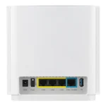 ASUS ROUTER/Mesh/574+2402+4804Mbps/2.4/5GHz-1/5GHz/Cvgup to264 Sqm/1xWAN/3xLAN/AiMesh/AiProtPro/VPN/InstantGuard/90IG0740-MO3B60 - ASUS ZenWiFi AX (XT9) AX7800 1er Pack Weiß, White, Internal, Mesh system, Power, 264.77 m², Tri-band (2.4 GHz / 5 GHz / 5 GHz)