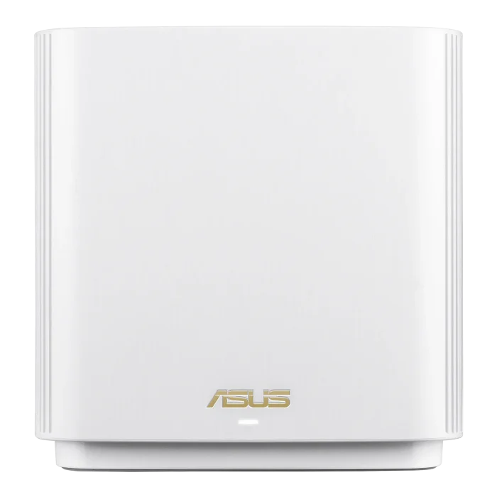 ASUS ROUTER/Mesh/574+2402+4804Mbps/2.4/5GHz-1/5GHz/Cvgup to264 Sqm/1xWAN/3xLAN/AiMesh/AiProtPro/VPN/InstantGuard/90IG0740-MO3B60 - ASUS ZenWiFi AX (XT9) AX7800 1er Pack Weiß, White, Internal, Mesh system, Power, 264.77 m², Tri-band (2.4 GHz / 5 GHz / 5 GHz)