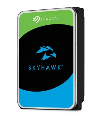Seagate Skyhawk ST8000VX010 8TB 3.5'' HDD Surveillance Drives; SATA 6GB/s Interface; 8+ Bays Supported; MTBF: 1M Hr's; Camera's - Seagate SkyHawk, 8 TB, 256 MB, 3.5", Serial ATA III