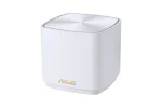 ASUS ROUTER/Mesh/2402Mbps+574Mbps/Cvg up to 223Sqm/ 1xWAN/1xLAN/AiMesh/AiProtection/VPN/Wall mount/Instant Guard/90IG0750-MO3B60 - ASUS ZenWiFi XD5 (W-1-PK), White, Internal, Mesh router, Power, 222.9 m², Dual-band (2.4 GHz / 5 GHz)