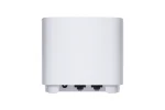 ASUS ROUTER/Mesh/2402Mbps+574Mbps/Cvg up to 223Sqm/ 1xWAN/1xLAN/AiMesh/AiProtection/VPN/Wall mount/Instant Guard/90IG0750-MO3B60 - ASUS ZenWiFi XD5 (W-1-PK), White, Internal, Mesh router, Power, 222.9 m², Dual-band (2.4 GHz / 5 GHz)