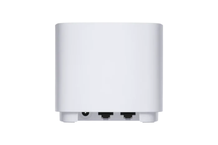 ASUS ROUTER/Mesh/2402Mbps+574Mbps/Cvg up to 223Sqm/ 1xWAN/1xLAN/AiMesh/AiProtection/VPN/Wall mount/Instant Guard/90IG0750-MO3B60 - ASUS ZenWiFi XD5 (W-1-PK), White, Internal, Mesh router, Power, 222.9 m², Dual-band (2.4 GHz / 5 GHz)