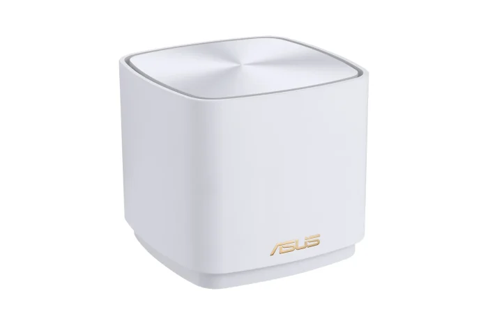 ASUS ROUTER/Mesh/2402Mbps+574Mbps/Cvg up to 325Sqm/ 1xWAN/1xLAN/AiMesh/AiProtection/VPN/Wall mount/Instant Guard/90IG0750-MO3B40 - ASUS ZenWiFi XD5 (W-2-PK), White, Internal, Mesh router, Power, 325.1 m², Dual-band (2.4 GHz / 5 GHz)