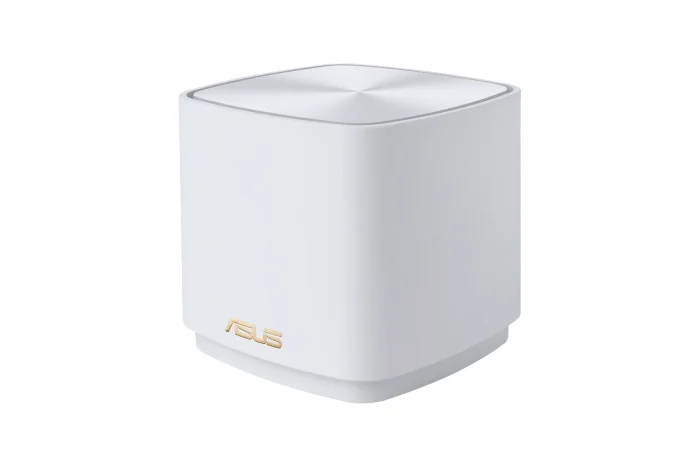 ASUS ROUTER/Mesh/2402Mbps+574Mbps/Cvg up to 325Sqm/ 1xWAN/1xLAN/AiMesh/AiProtection/VPN/Wall mount/Instant Guard/90IG0750-MO3B40 - ASUS ZenWiFi XD5 (W-2-PK), White, Internal, Mesh router, Power, 325.1 m², Dual-band (2.4 GHz / 5 GHz)