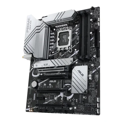 ASUS Motherboard/LGA1700/DDR5/4xDIMM/Max.192GB/1xDP/ 1xHDMI/1xPCIe5x16/3xPCIe4x16/1xPCIe3x1/3xM.2/4xSATA/RAID. - ASUS PRIME Z790-P WIFI, Intel, LGA 1700, Intel® Celeron®, Intel® Core™ i3, Intel® Core™ i5, Intel® Core™ i7, Intel® Core™ i9,..., LGA 1700, DDR5-SDRAM, 128 GB