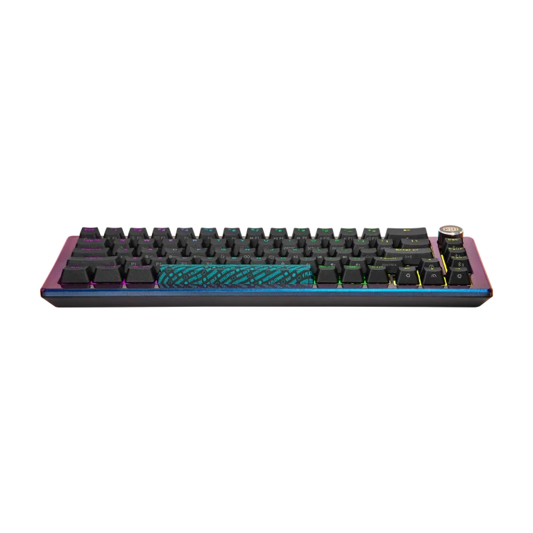 Cooler Master MK721 30th Anniversary Edition Gaming Keyboard - Cooler Master Peripherals MK721 30th Anniversary Edition, 65%, Wired & Wireless, USB + RF Wireless + Bluetooth, Mechanical, QWERTY, LED