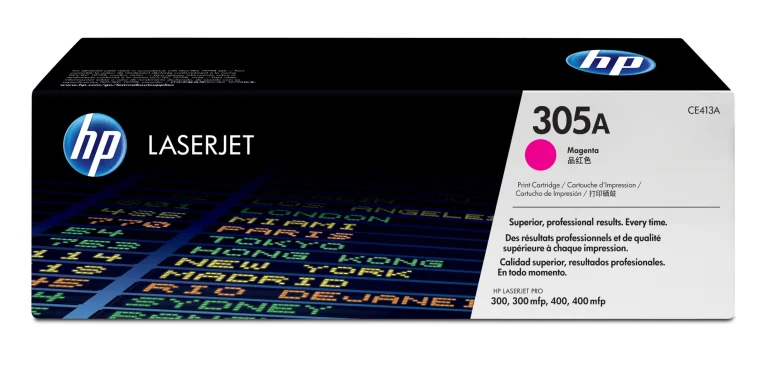 HP 305A Magenta Original LaserJet Toner Cartridge;2;600 pages. - HP 305A Magenta Original LaserJet Toner Cartridge, 2600 pages, Magenta, 1 pc(s)