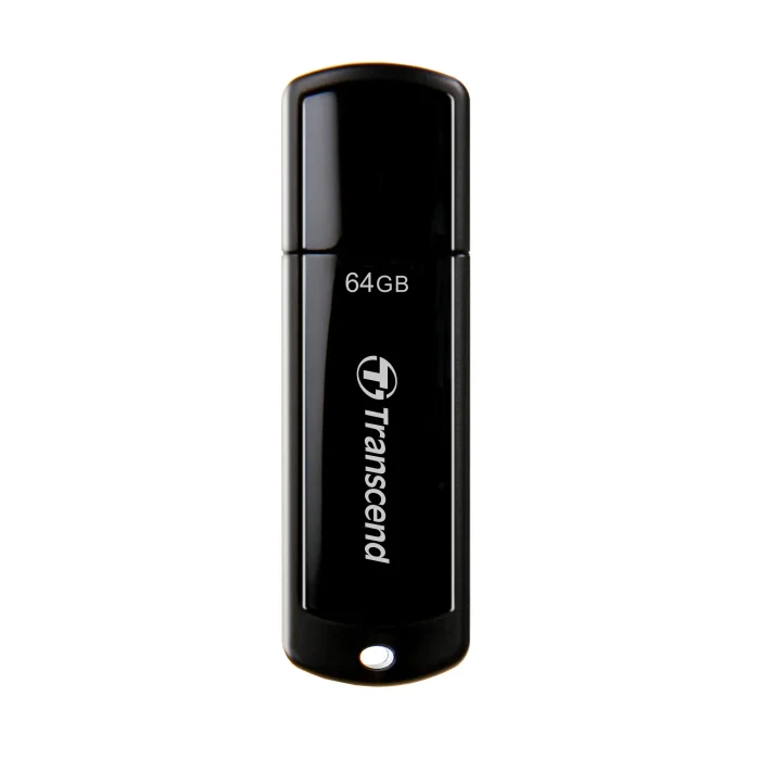 TRANSCEND 64GB JETFLASH 700 USB 3.1 GEN 1 (USB 5Gbps) FLASH DRIVE - Transcend JetFlash elite 700 64GB USB 3.0, 64 GB, USB Type-A, 3.2 Gen 1 (3.1 Gen 1), Cap, 8.5 g, Black