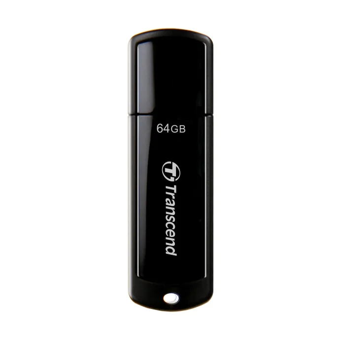 TRANSCEND 64GB JETFLASH 700 USB 3.1 GEN 1 (USB 5Gbps) FLASH DRIVE - Transcend JetFlash elite 700 64GB USB 3.0, 64 GB, USB Type-A, 3.2 Gen 1 (3.1 Gen 1), Cap, 8.5 g, Black