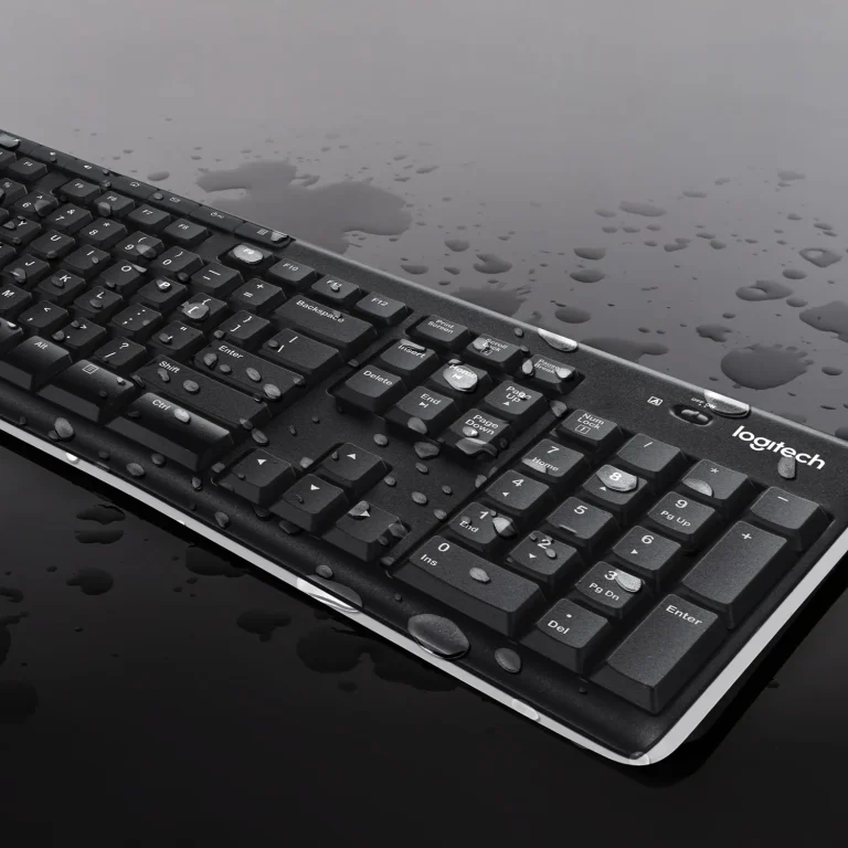 920-004509 - LOGI MK270 Wireless Keyboard and Mouse Combo Nano USB receiver Full size spill resistant - Logitech Wireless Combo MK270, Full-size (100%), Wireless, USB, QWERTY, Black, Mouse included