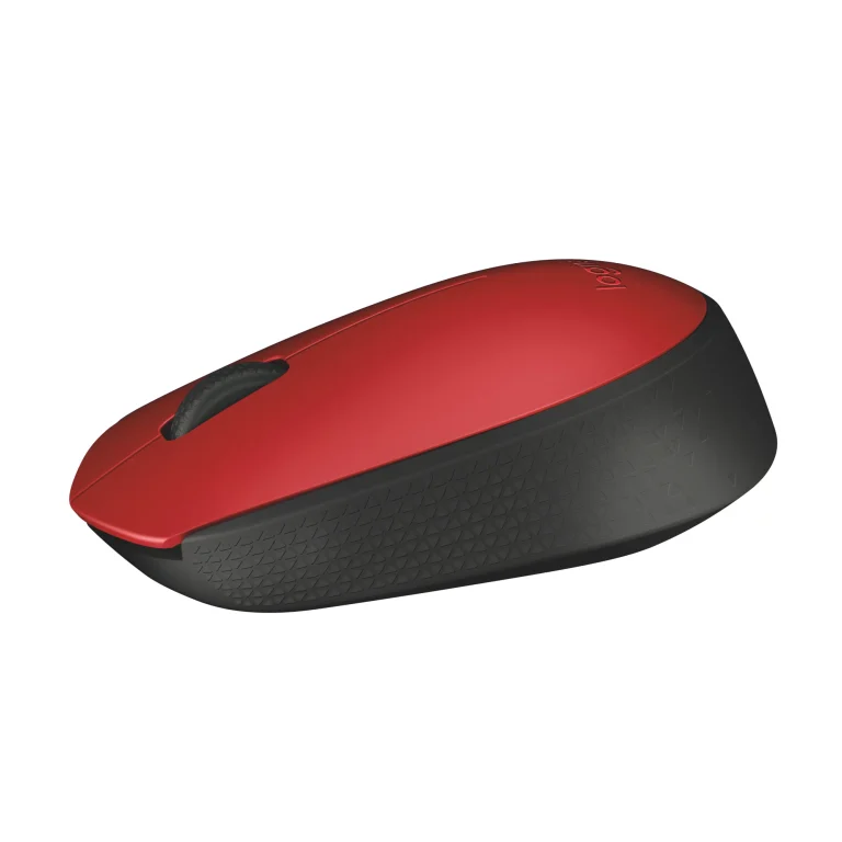 910-004641- LOGI M171 910-004641 Wireless mouse (RED) Nano USB receiver 3 buttons optical . - Logitech M170 Wireless Mouse, Ambidextrous, Optical, RF Wireless, 1000 DPI, Red