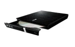 ASUS DVD/ External DVD drive/ USB-Type A/Windows8;8.1;10;11/Mac OX X10.6/ - ASUS SDRW-08D2S-U Lite, Black, Horizontal, Desktop/Laptop, DVD±RW, USB 2.0, CD, CD-R, CD-ROM, CD-RW, DVD, DVD+R, DVD+R DL, DVD+RW, DVD-R, DVD-R DL, DVD-RAM, DVD-ROM, DVD-RW