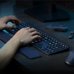 920-011614- Logitech MX Keys S Perfomance Combo: MX Master 3S; MX Keys S & MX Palm Rest- GRAPHITE - Logitech MX Keys S Combo, Wireless, RF Wireless + Bluetooth, Scissor key switch, QWERTY, LED, Graphite