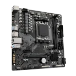 GIGABYTE AMD A620 Chipset for AMD AM5; 2x Dual DDR5; 1x M2; HDMI; DP; mATX. - GIGABYTE A620M H Motherboard - Supports AMD Ryzen 8000 CPUs, 5+2+2 Phases Digital VRM, up to 7200MHz DDR5 (OC), 1xPCIe 4.0 M.2, GbE LAN, USB 3.2 Gen 1, AMD, Socket AM5, AMD Ryzen 7000 Series, Socket AM5, 96 GB, DDR5-SDRAM