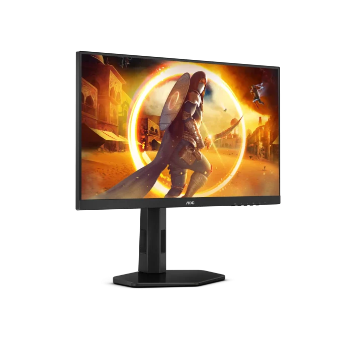 AOC 24G4E Gaming Monitor|23.8 inch|IPS FHD 1920x1080 180hz|1ms|HDMI DP|VESA|300 nits |Adaptive Sync - AOC G4 24G4E, 60.5 cm (23.8"), 1920 x 1080 pixels, Full HD, LED, 1 ms, Black