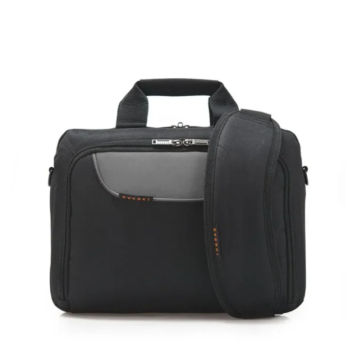 EVERKI EKB407NCH11 ADVANCE 11.6'' NETBOOK/ULTRABOOK BRIEFCASE - Everki Advance, Messenger case, Universal, iPad, 29.5 cm (11.6"), 950 g, Black