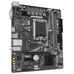 GIGABYTE Motherboard Intel® H610 Chipset for LGA 1700; 2x DDR4; 1x M2; D-Sub/HDMI; mATX - Gigabyte H610M H V3 DDR4 Motherboard - Supports Intel Core 14th CPUs, 4+1+1 Hybrid Phases Digital VRM, up to 3200MHz DDR4, 1xPCIe 3.0 M.2, GbE LAN, USB 3.2 Gen 1, Intel, LGA 1700, Intel® Celeron®, Intel® Core™ i3, Intel® Core™ i5, Intel® Core™ i7, Intel® Core™ i9,..., LGA 1700, DDR4-SDRAM, 64 GB