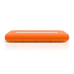 Seagate LaCie Rugged Mini; 1TB; USB 3.0; 2.5'' - LaCie Rugged Mini, 1000 GB, 2.5", 3.2 Gen 1 (3.1 Gen 1), 5400 RPM, Orange,Silver