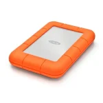 Seagate LaCie Rugged Mini; 1TB; USB 3.0; 2.5'' - LaCie Rugged Mini, 1000 GB, 2.5", 3.2 Gen 1 (3.1 Gen 1), 5400 RPM, Orange,Silver
