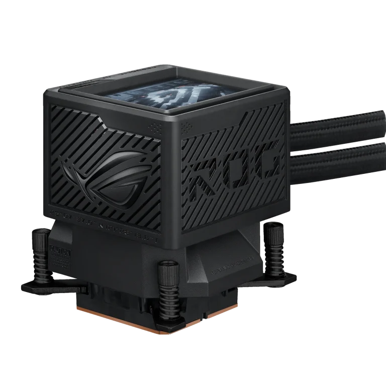 ASUS Cooler Water block dimention: 89x91x108 mm. Block Material (CPU Plate):Copper. Radiator Dimension: 399.5x120x30mm - ASUS ROG Ryujin III 360 ARGB Extreme, All-in-one liquid cooler, 12 cm, 2800 RPM, Black