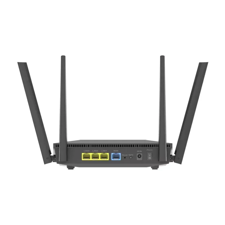ASUS ROUTER/AX1800/1201Mbps+574Mbps/2.4GHz 2x2/5GHz 2x2/1xWAN/3xLAN/AiMesh/VPN/ - ASUS RT-AX52 AX1800 AiMesh, Wi-Fi 6 (802.11ax), Dual-band (2.4 GHz / 5 GHz), Ethernet LAN, Black, Tabletop router