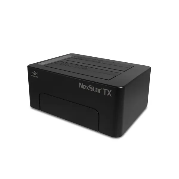 Vantec 3.5-inch USB 3.0 Hard Drive Dock for 2X 2.5''/3.5'' SATA 6 Gbps Hard Drive - Vantec NexStar TX, HDD, SSD, Serial ATA, Serial ATA II, 2.5,3.5", 8 TB, USB 3.2 Gen 1 (3.1 Gen 1) Type-B, 5 Gbit/s